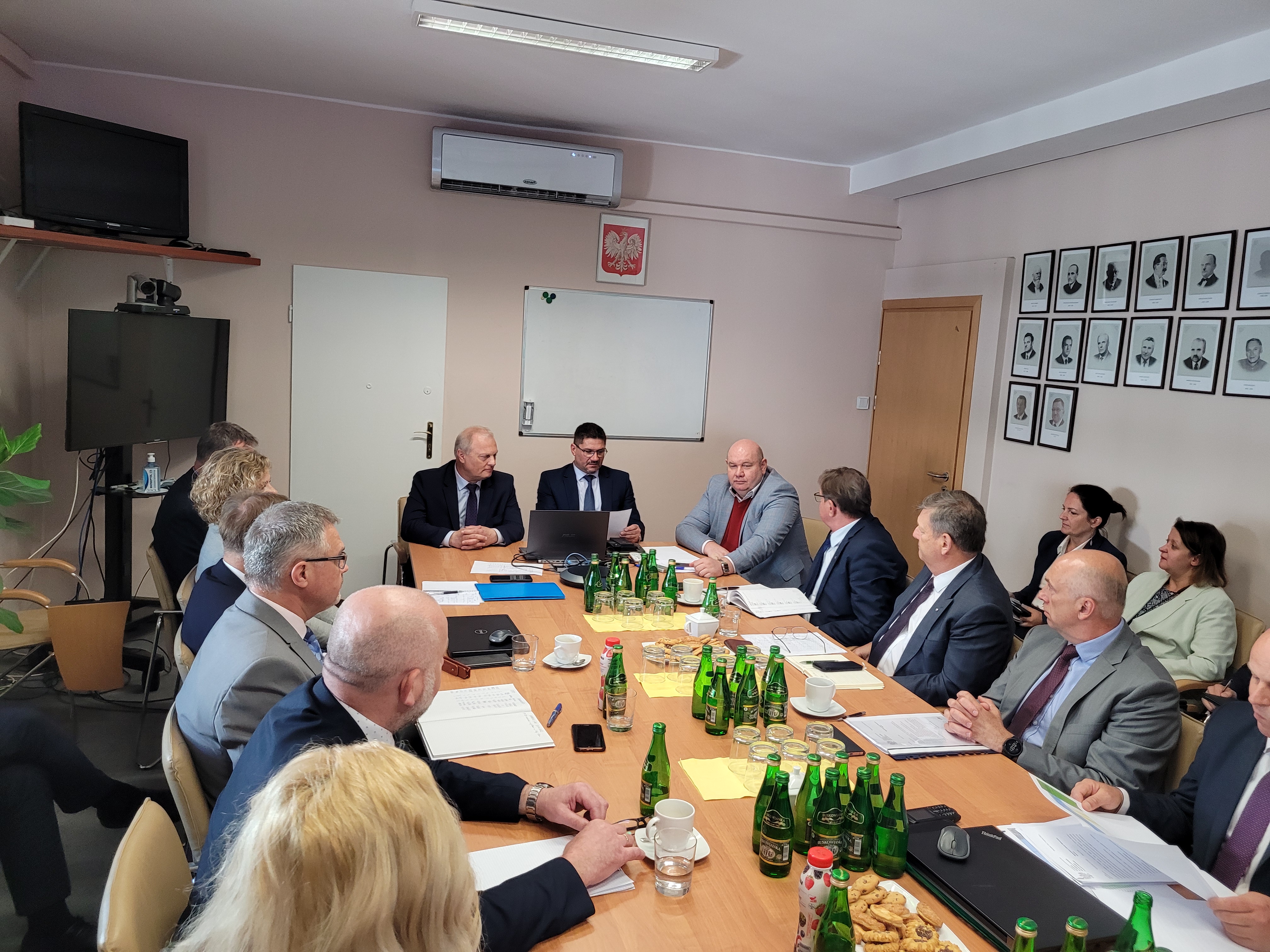 Główny Lekarz Weterynarii na naradzie z Wojewód